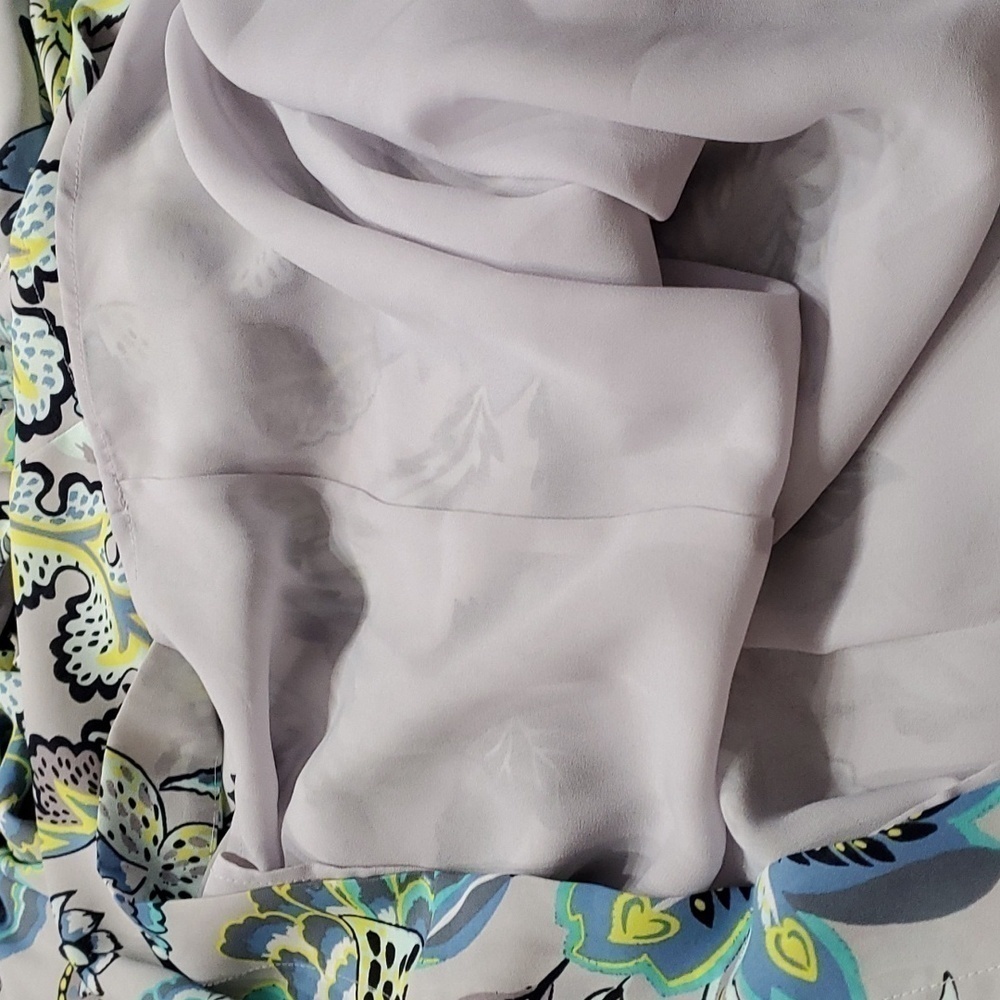 BIBA. DRESS, Size 14. Key‎ hole in front and back. Gold hardware. Ruffle … - Picture 9 of 11